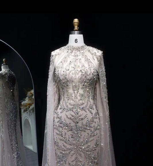 Taraf Hand Embroidered Gown (Pre-Order)