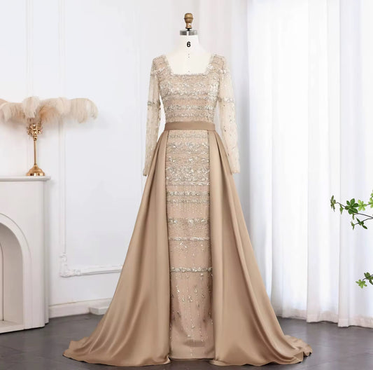 Deena Hand Embroidered Gown (Pre-Order)