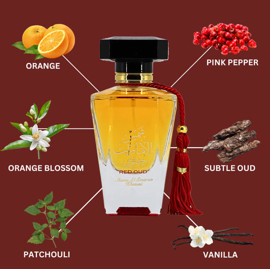 Shams Al Emarat Khususi Red Oud EDP 100ml Unisex
