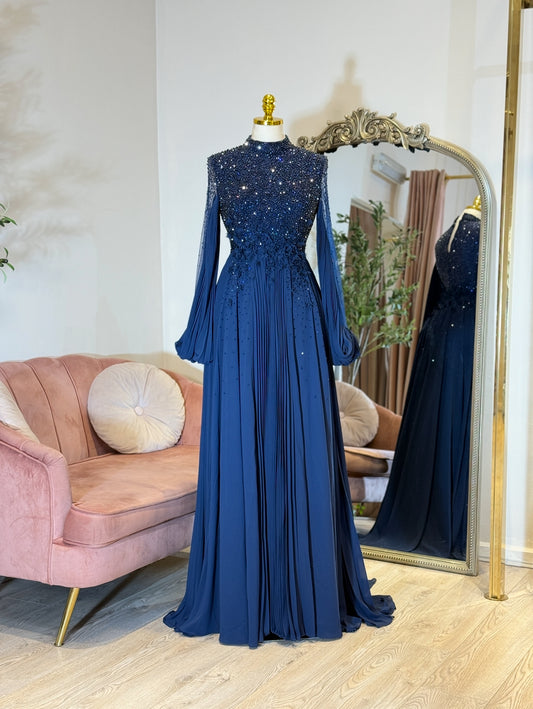 Cayra Hand Embellished Luxury Gown