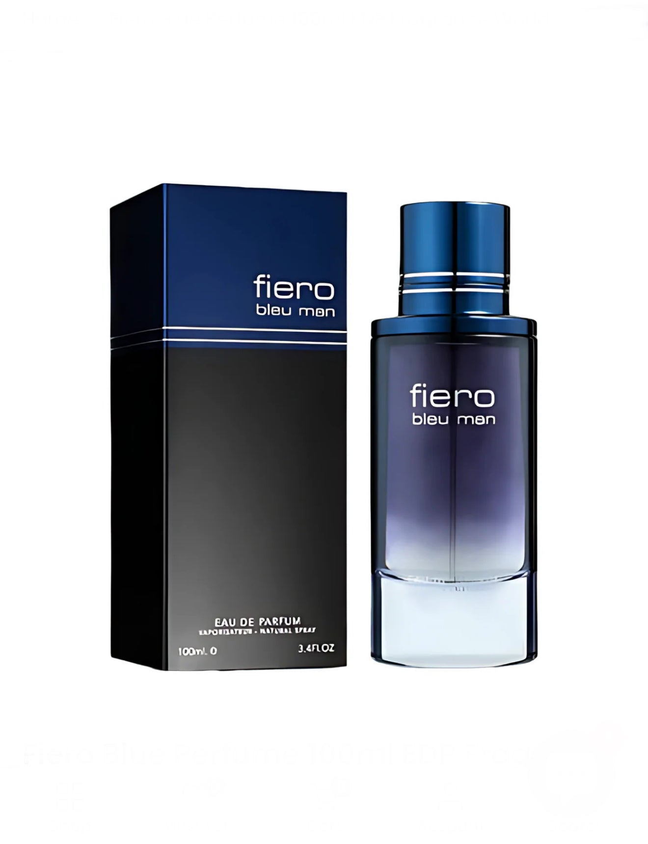Fiero Bleu Man EDP 100ml By Fragrance World For Him Similar To (Chanel Blue)
