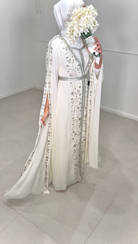 Sally Lu’lua Embellished Luxury Khaliji Caftan