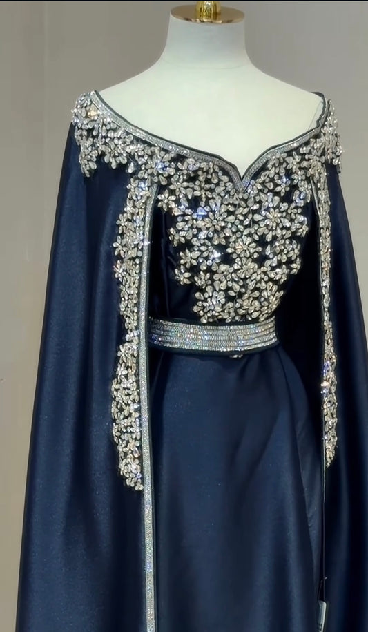 Malikat Luxury Caftan With Detached Belt