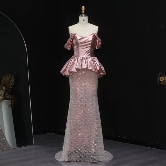 Sidra Hand Embroidered Gown (Pre-Order)