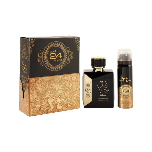 OUD 24 Hours (With Free Deo) 100ml EDP by Ard Al Zaafaran Unisex