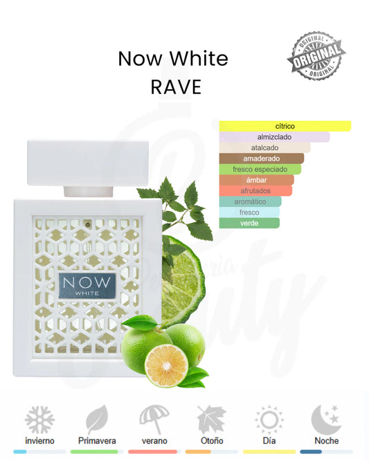 Now White Rave EDP 100Ml Unisex