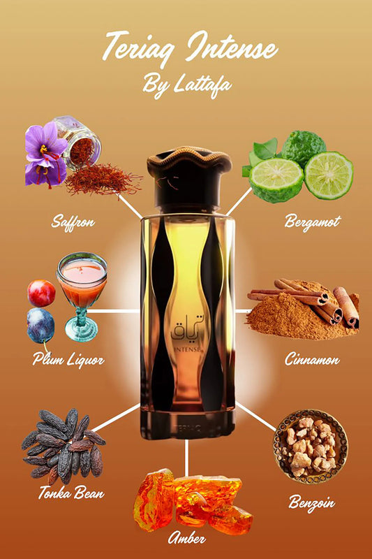 Lattafa Teriaq Intense EDP 100ml Unisex