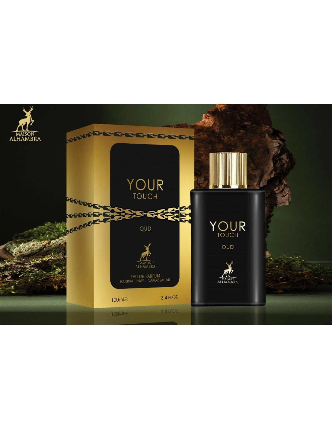 Your Touch Oud EDP 100ml by Maison Alhambra Unisex