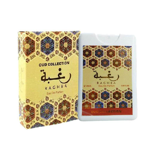 Raghba Pocket Spray Perfume 20ml by Lattafa Unisex