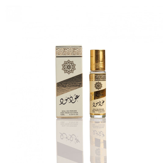 Lattafa Oud Mood Concentrated Perfume Oil 10ml Roll On Unisex