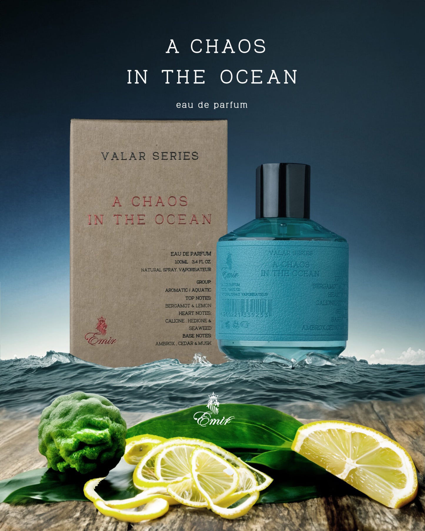 A Chaos In The Ocean Yalar Series By Emir EDP 100ML Unisex