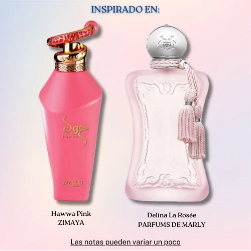 Hawwa Pink EDP 100ml By Zimaya For Her