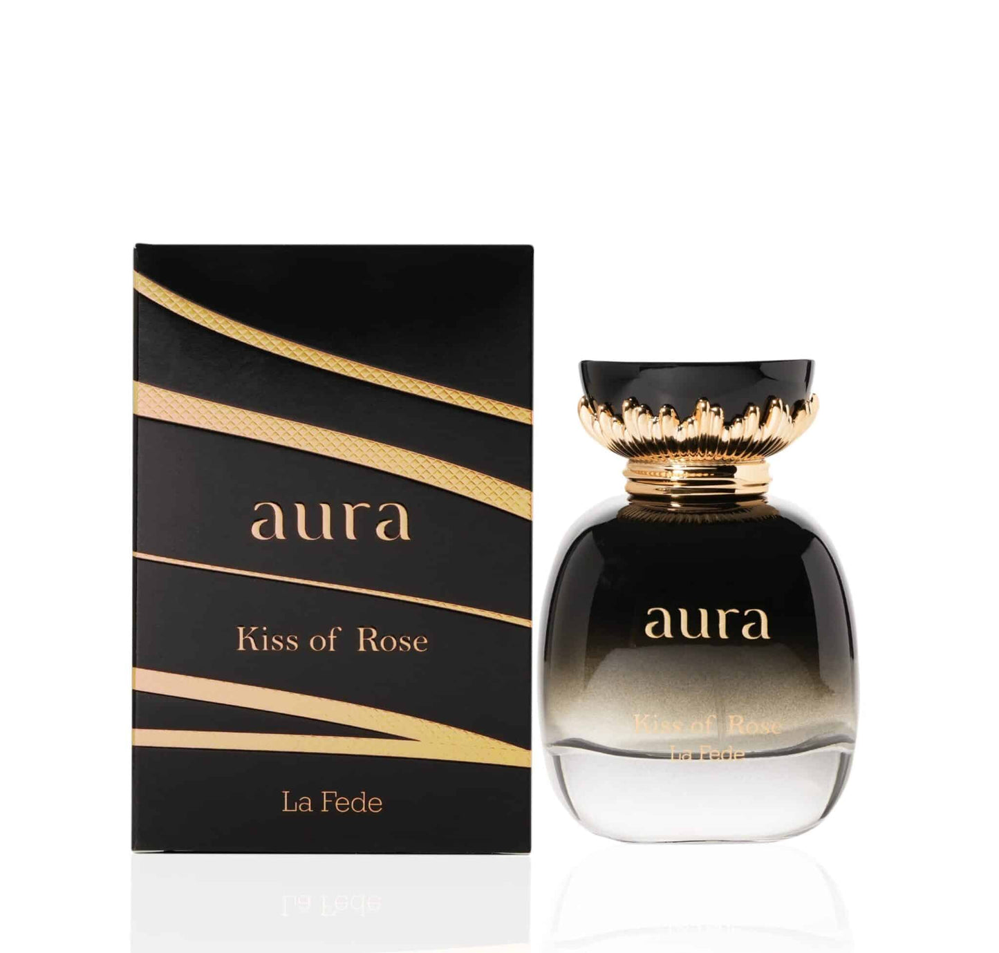 Aura Kiss of Rose 100ml EDP by La Fede (Khadlaj) For Her