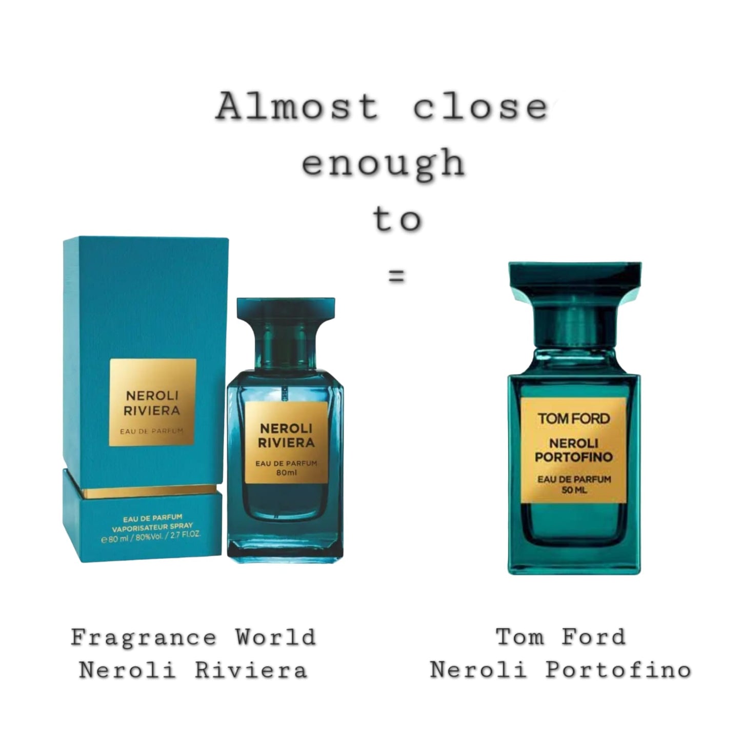 Neroli Riviera 100ml EDP By Fragrance World Unisex Similar to (Tom Ford Neroli Portofino)