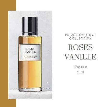 Roses Vanille Privee Couture Collection 30ml Unisex Similar To ( Mancera Roses Vanilla ) Travel Size