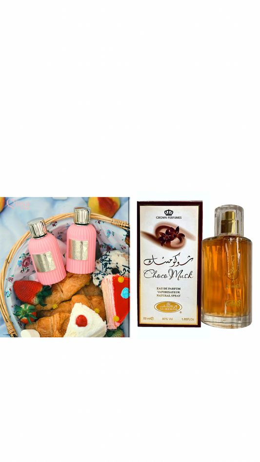 The Perfect Gourmand Combo Qissa Pink 100ml + Choco Musk 50ml