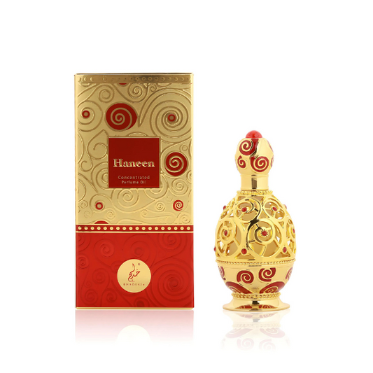 Haneen Gold Concentrated Perfume Oil 20ml (Attar) by Khadlaj
