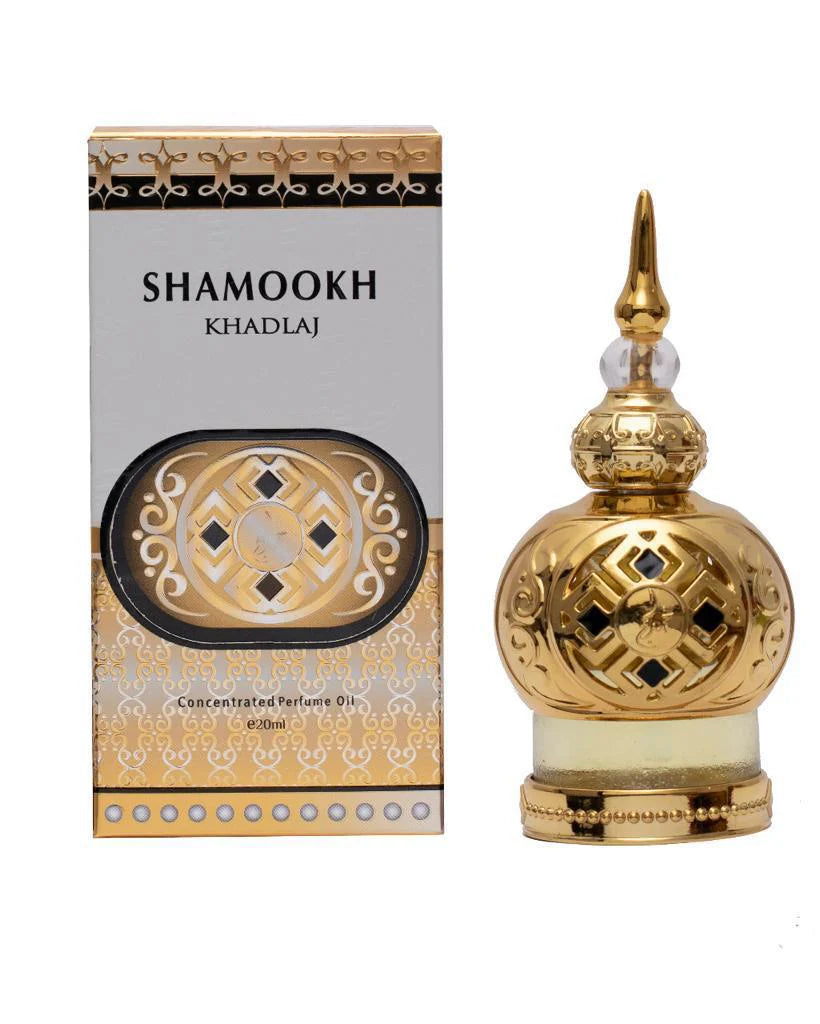 SHAMOOKH GOLD Perfume Oil 20ML By Khadlaj