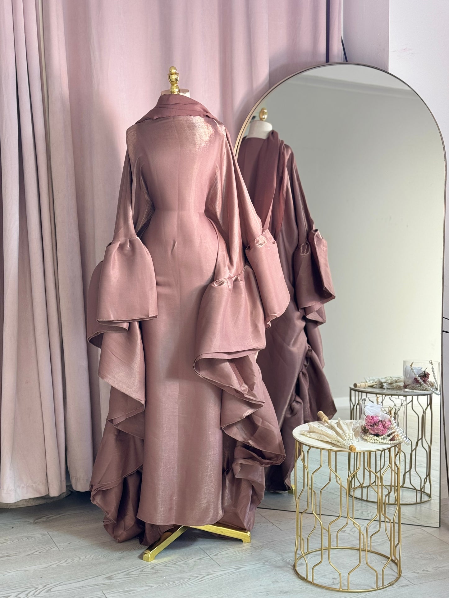 Luxury Soft Butterfly Abaya SB006