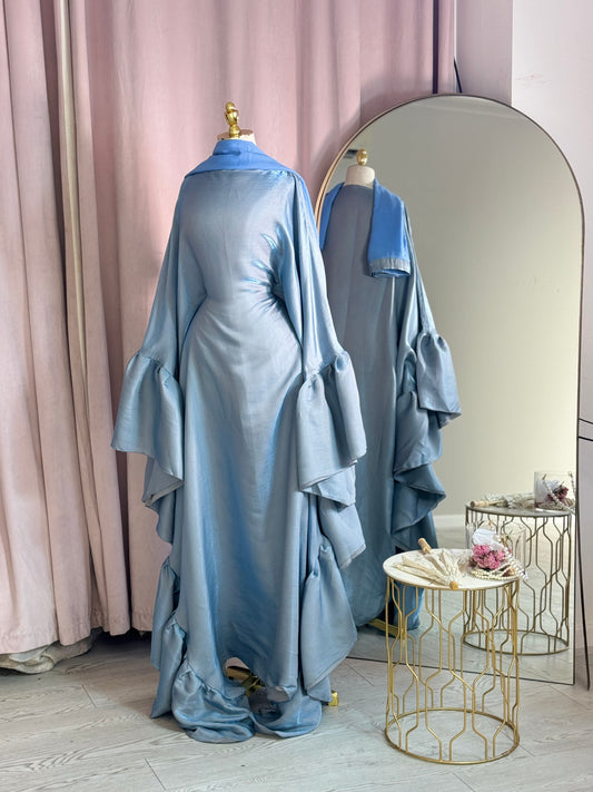 Luxury Soft Butterfly Abaya SB004