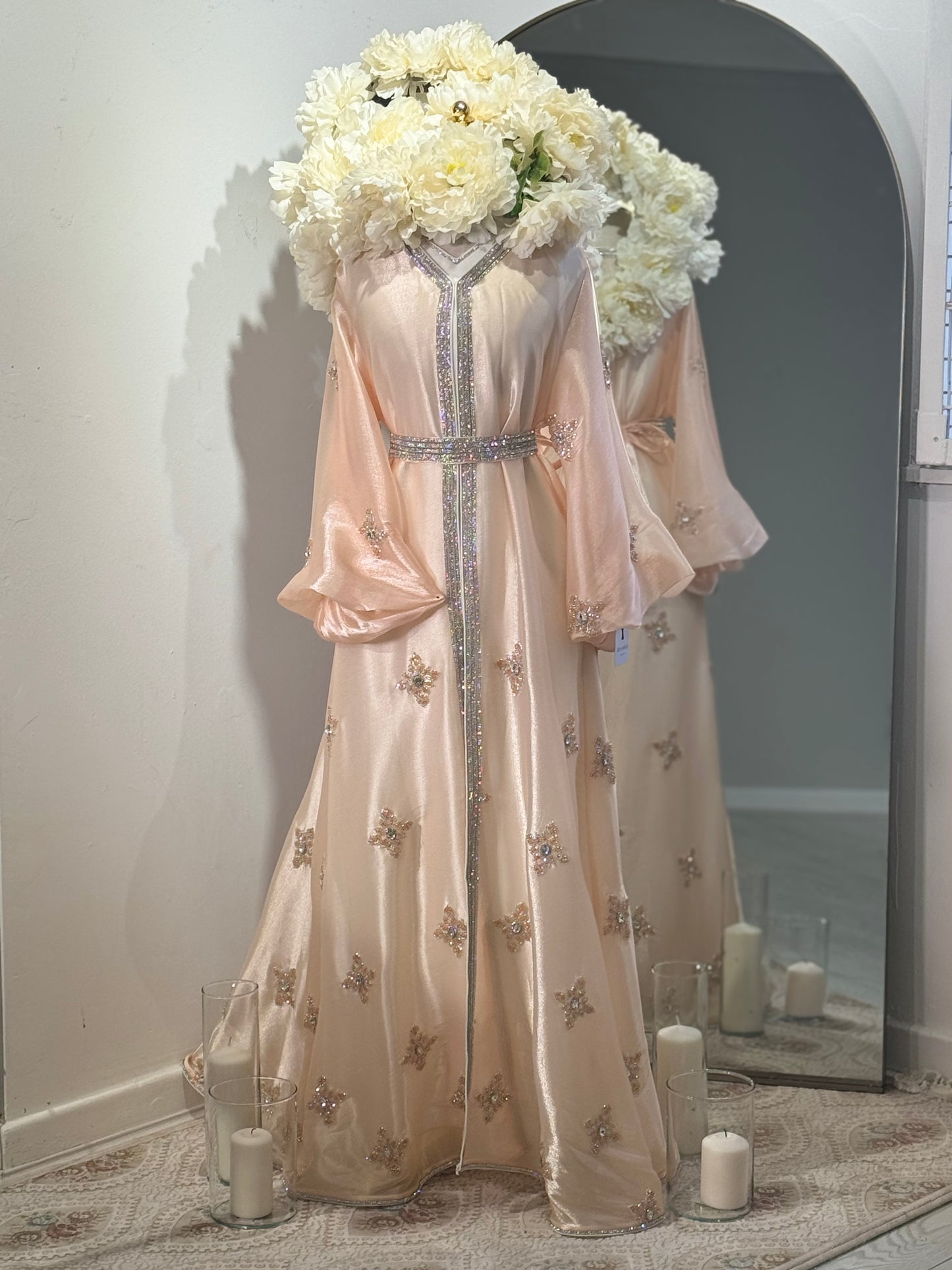 Full embellished Khaliji Caftan