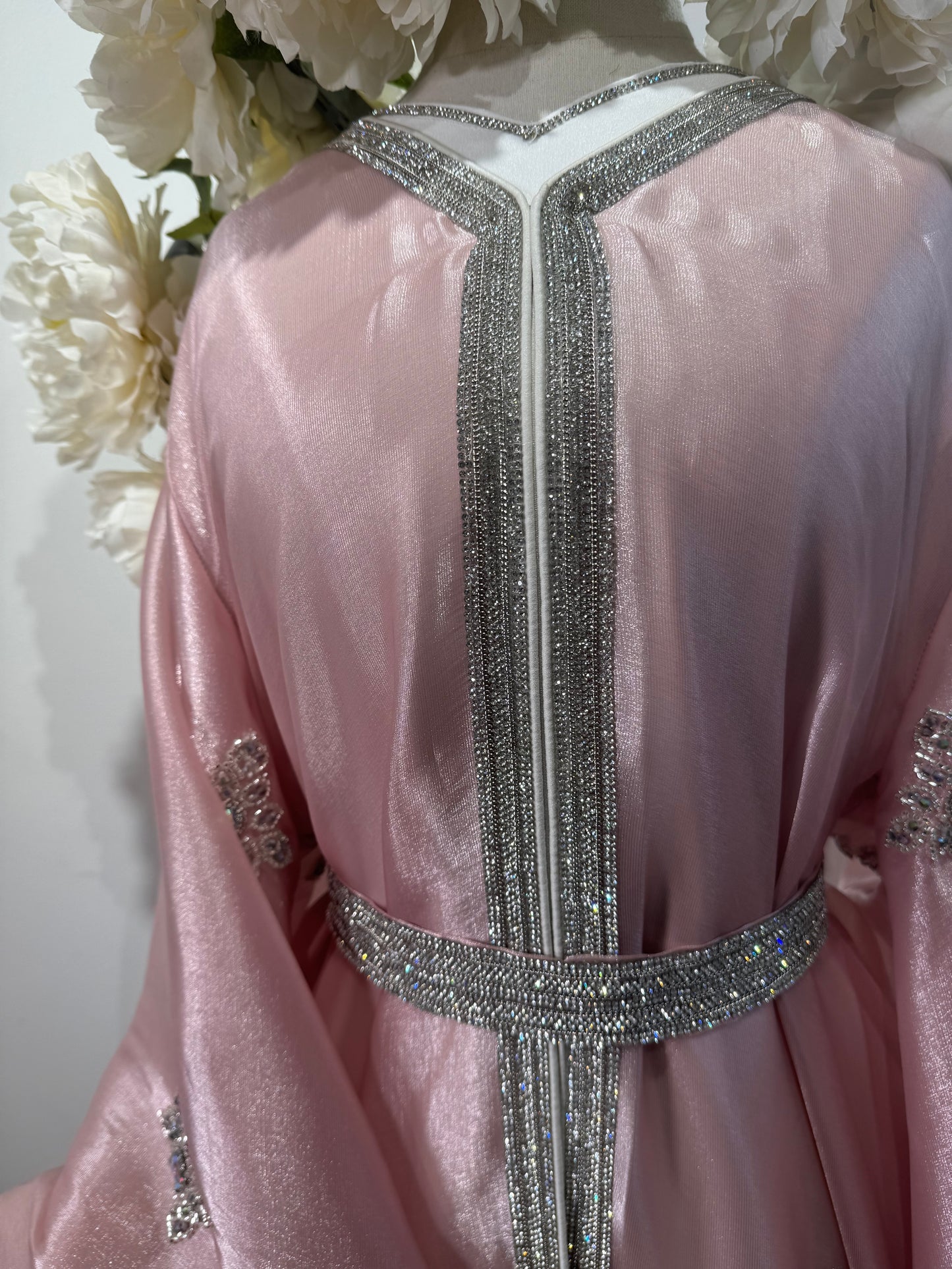 Full embellished two piece Khaliji Caftan