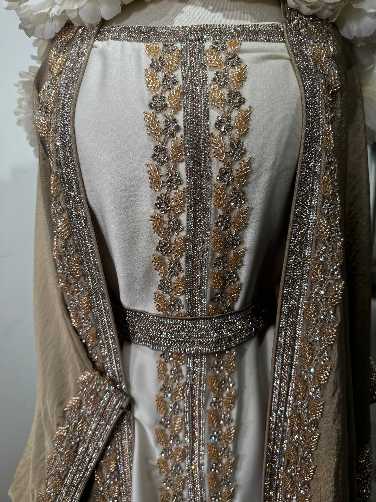 Full embellished Khaliji Caftan