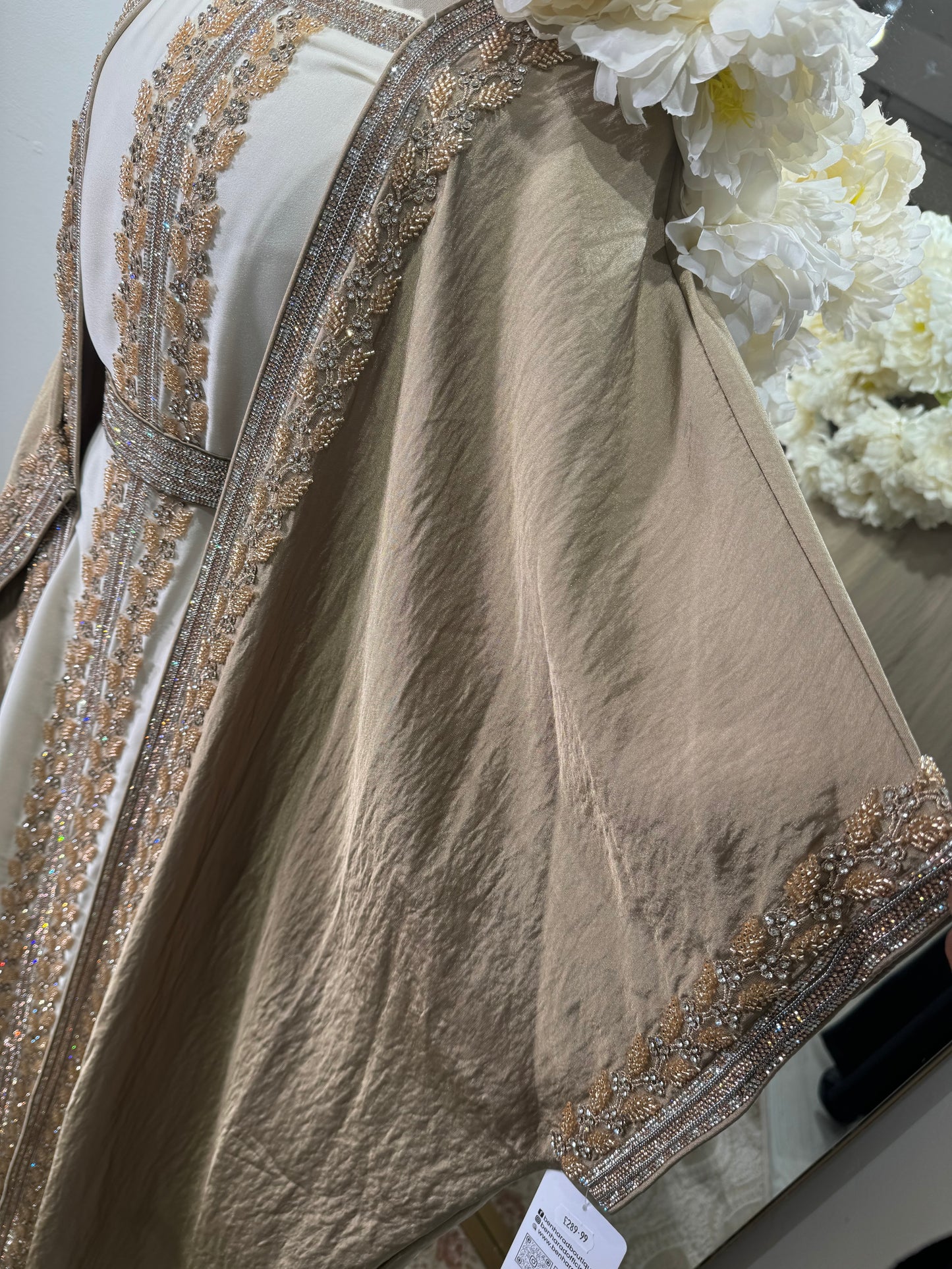 Full embellished Khaliji Caftan