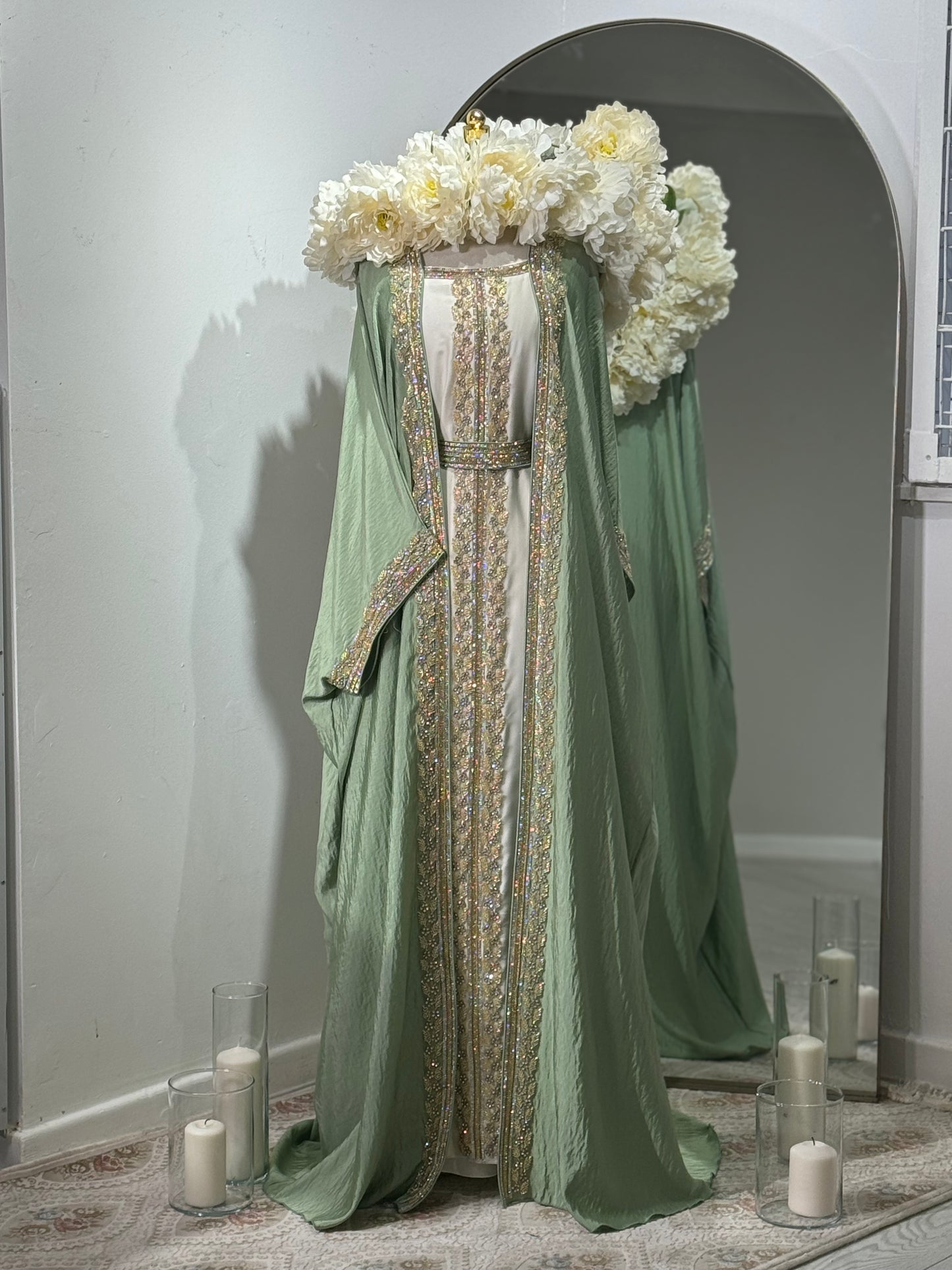 Full embellished Khaliji Caftan