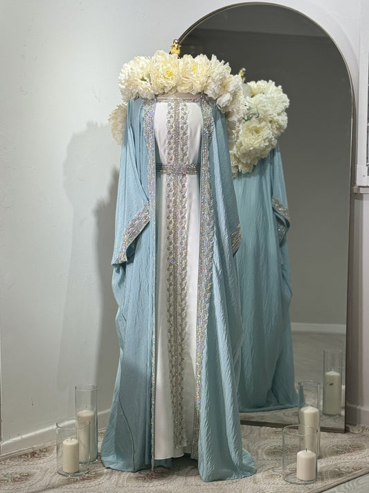 Full embellished Khaliji Caftan