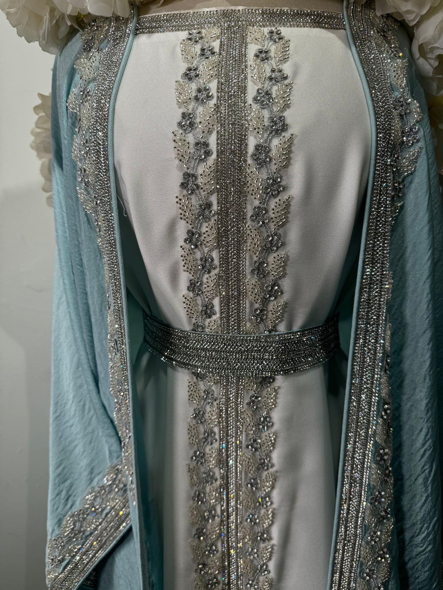 Full embellished Khaliji Caftan