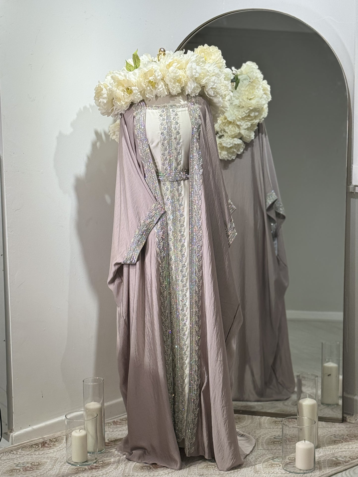 Full embellished Khaliji Caftan