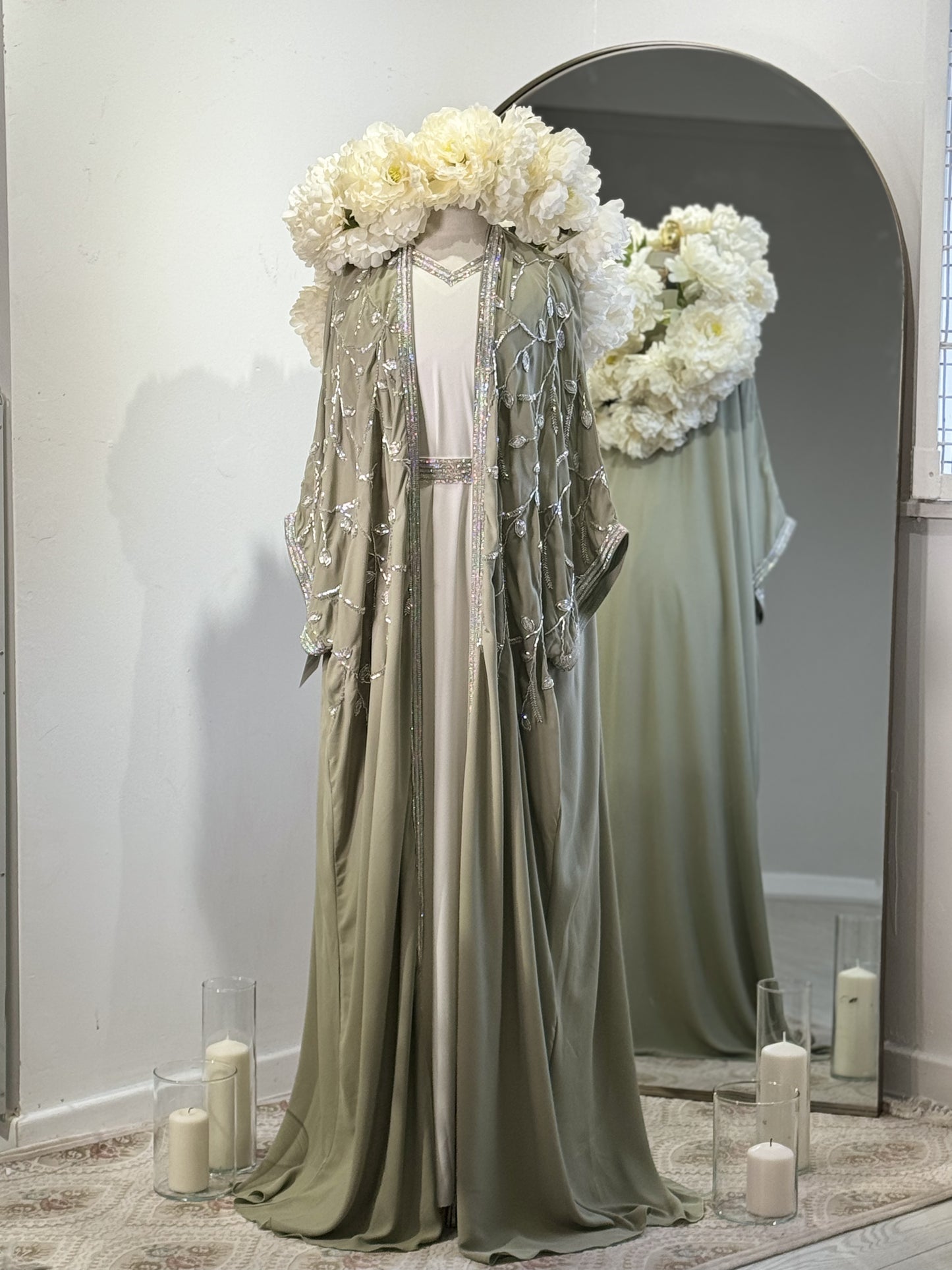 Full embellished Khaliji Caftan