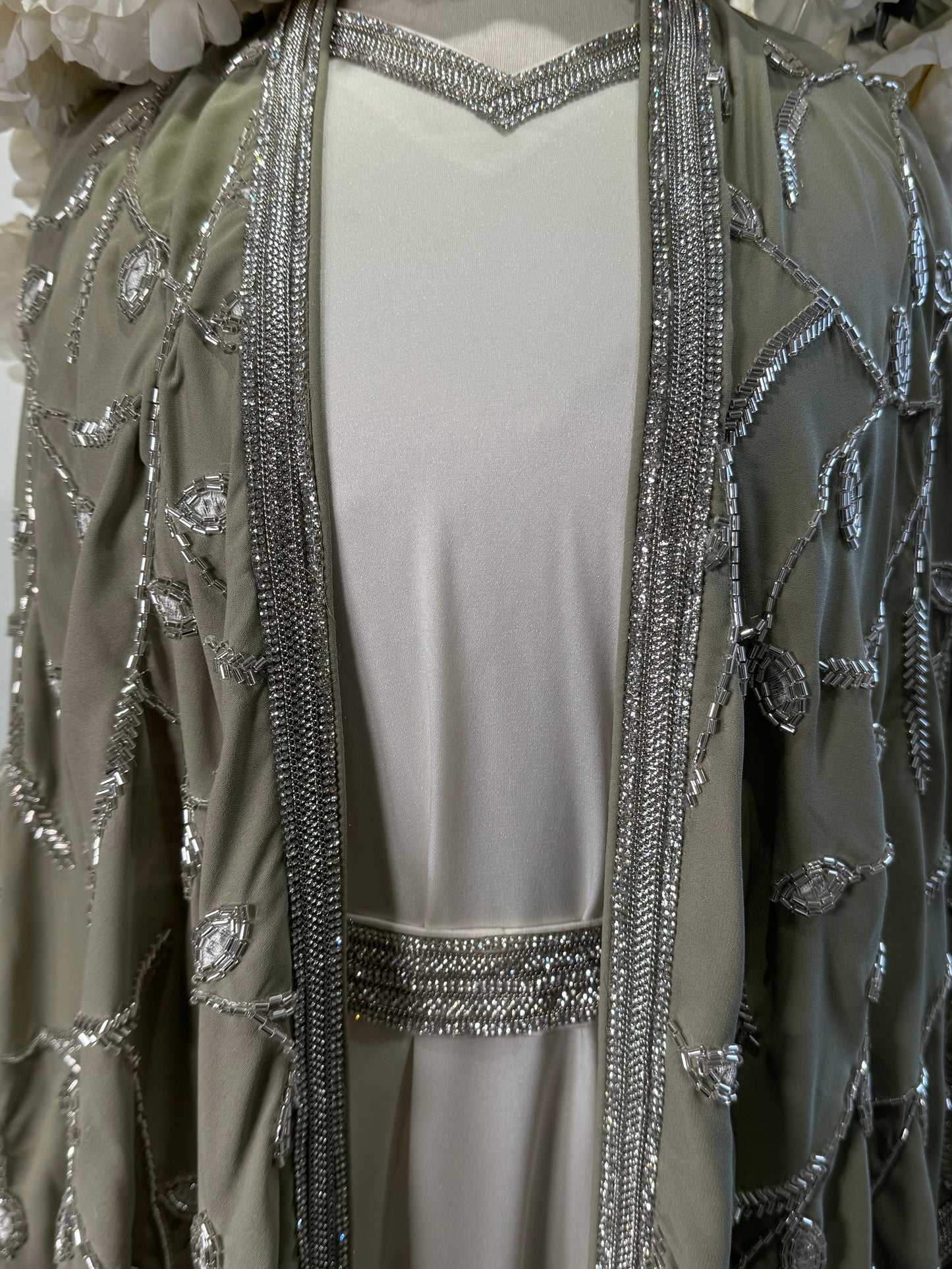 Full embellished Khaliji Caftan