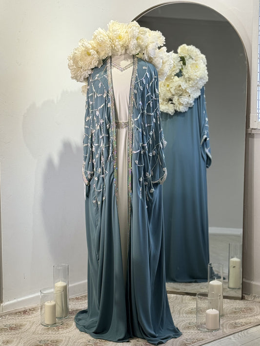 Full embellished Khaliji Caftan