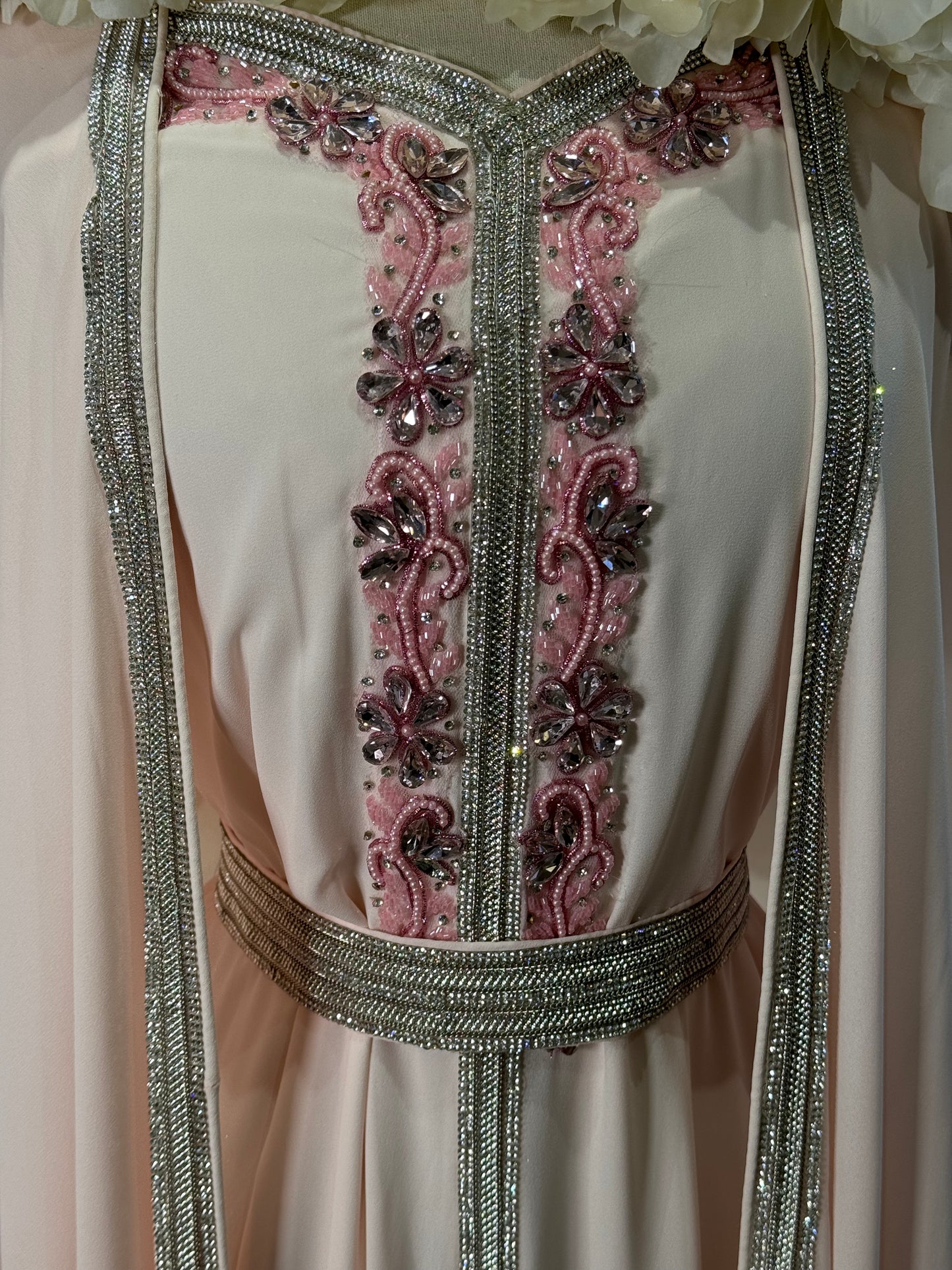 Full Embellished Luxury Khaliji Caftan