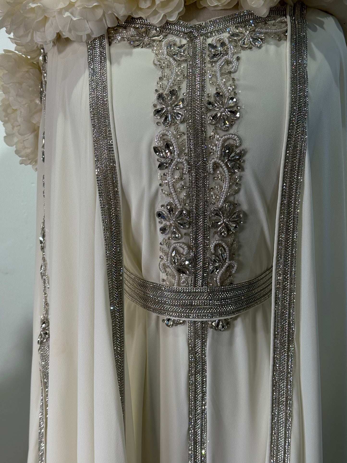 Full Embellished Luxury Khaliji Caftan