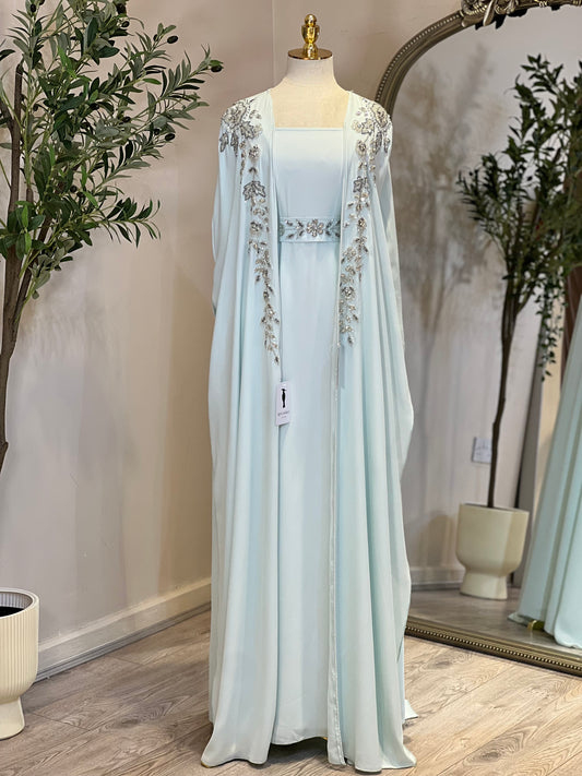 Ameera Luxury Cape Dress