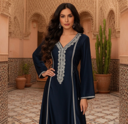 Maymouna Luxury Khaliji Abaya