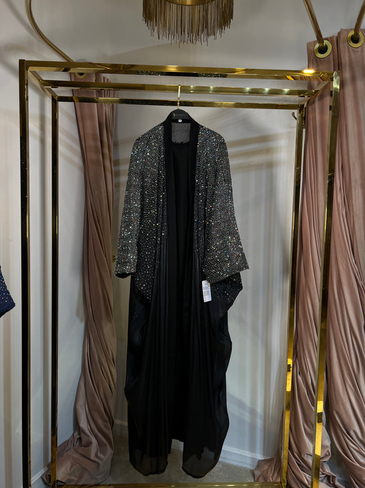 H14 Sheikha Mohra Luxury Abaya