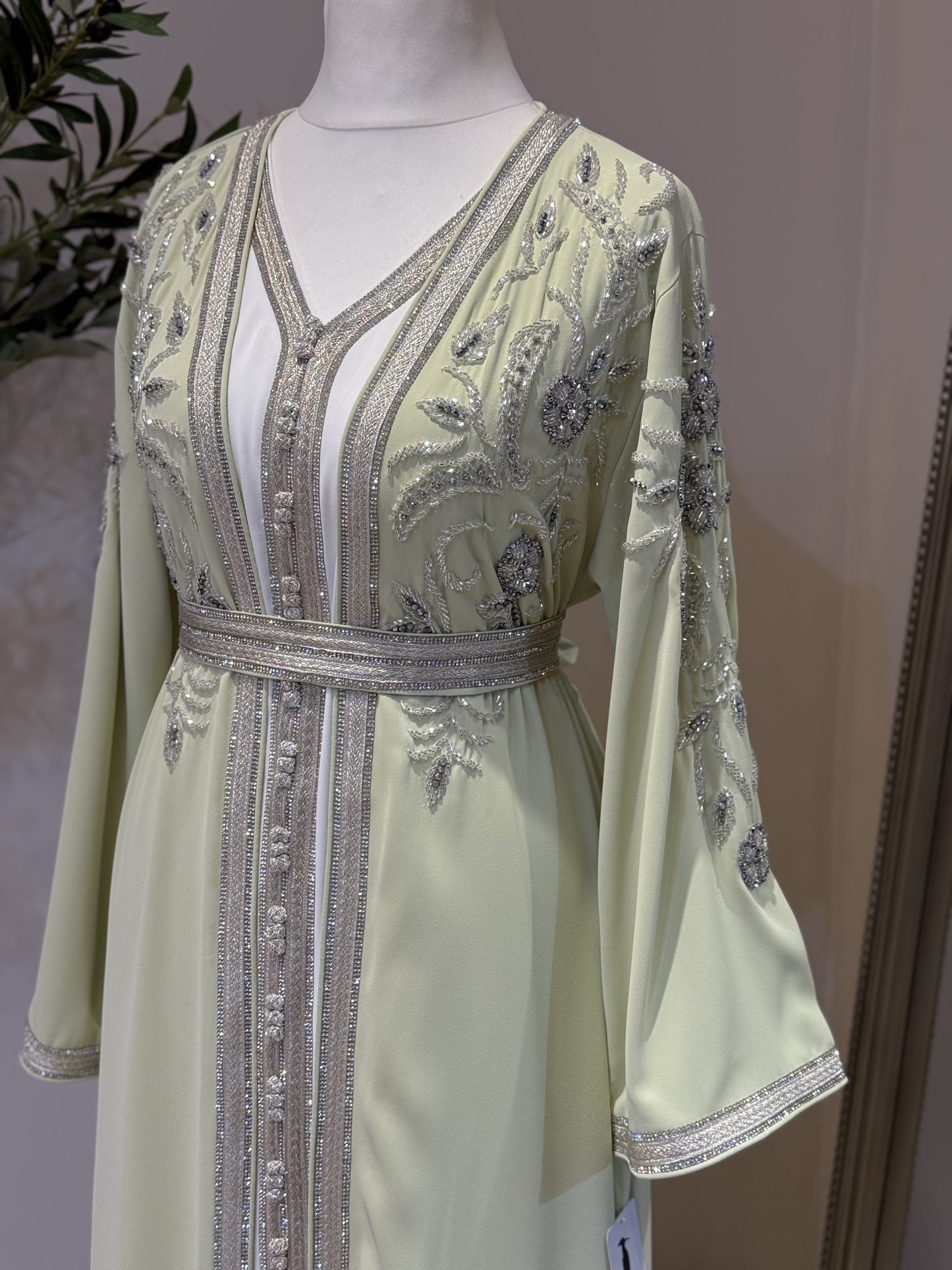 Mona 3 Piece Khaliji Caftan E01