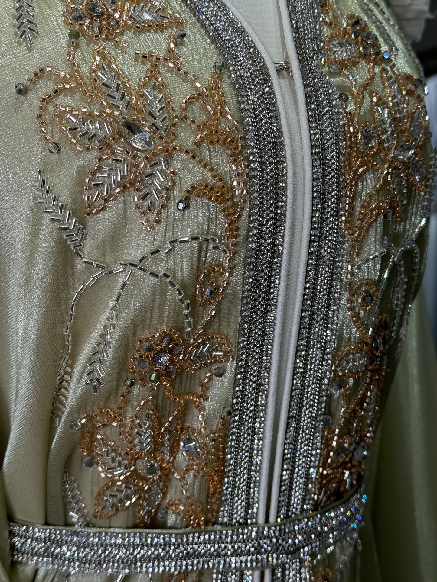 Full embellished Khaliji Caftan