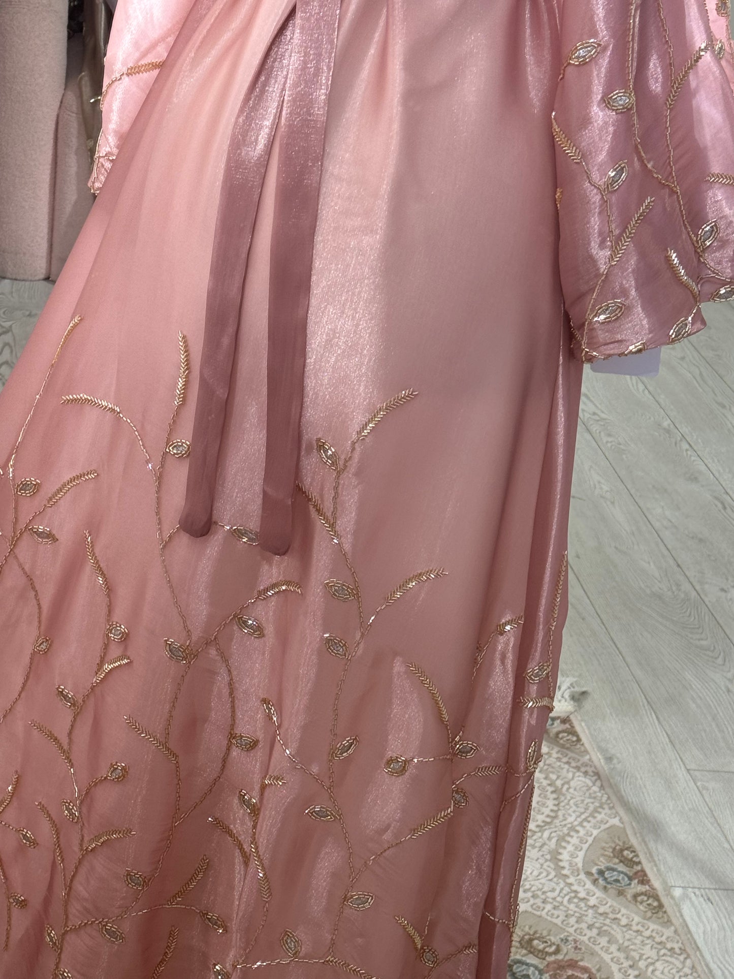 Full Embellished Luxury Khaliji Caftan