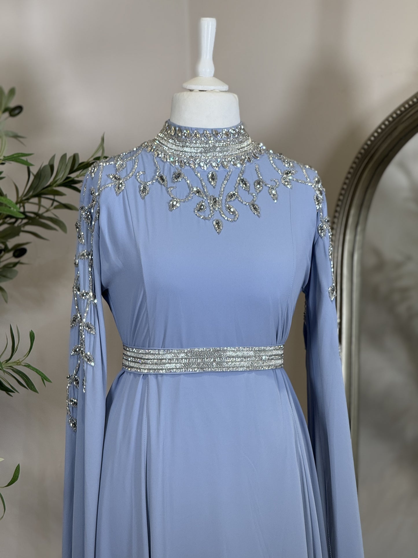 Full Embellished Khaliji Caftan U01