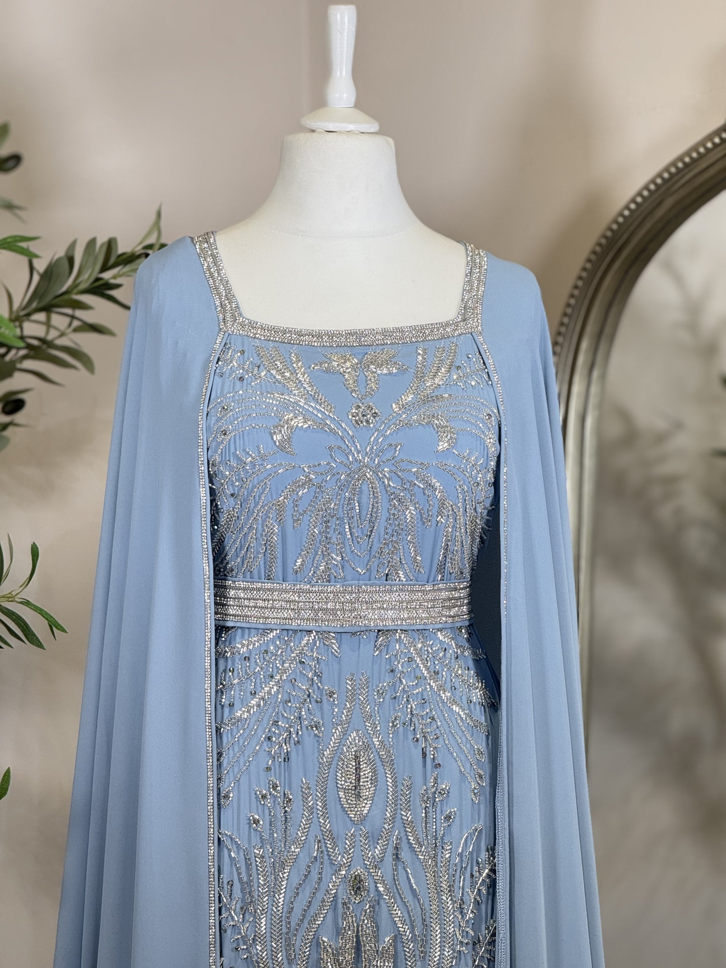 Full Embellished Khaliji Caftan T01