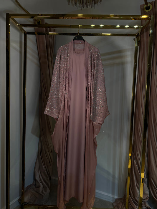 H14 Sheikha Mohra Luxury Abaya