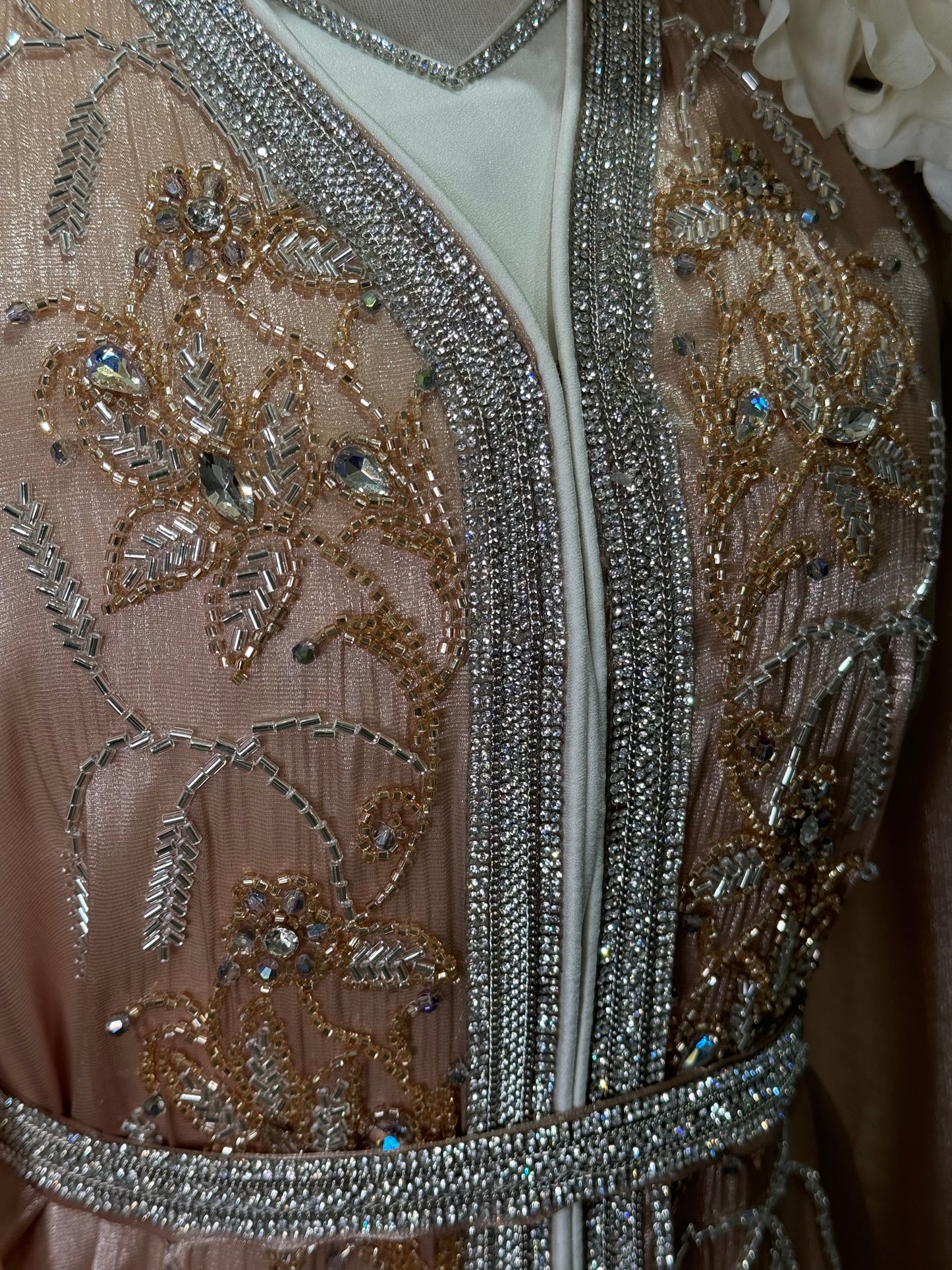 Full embellished Khaliji Caftan