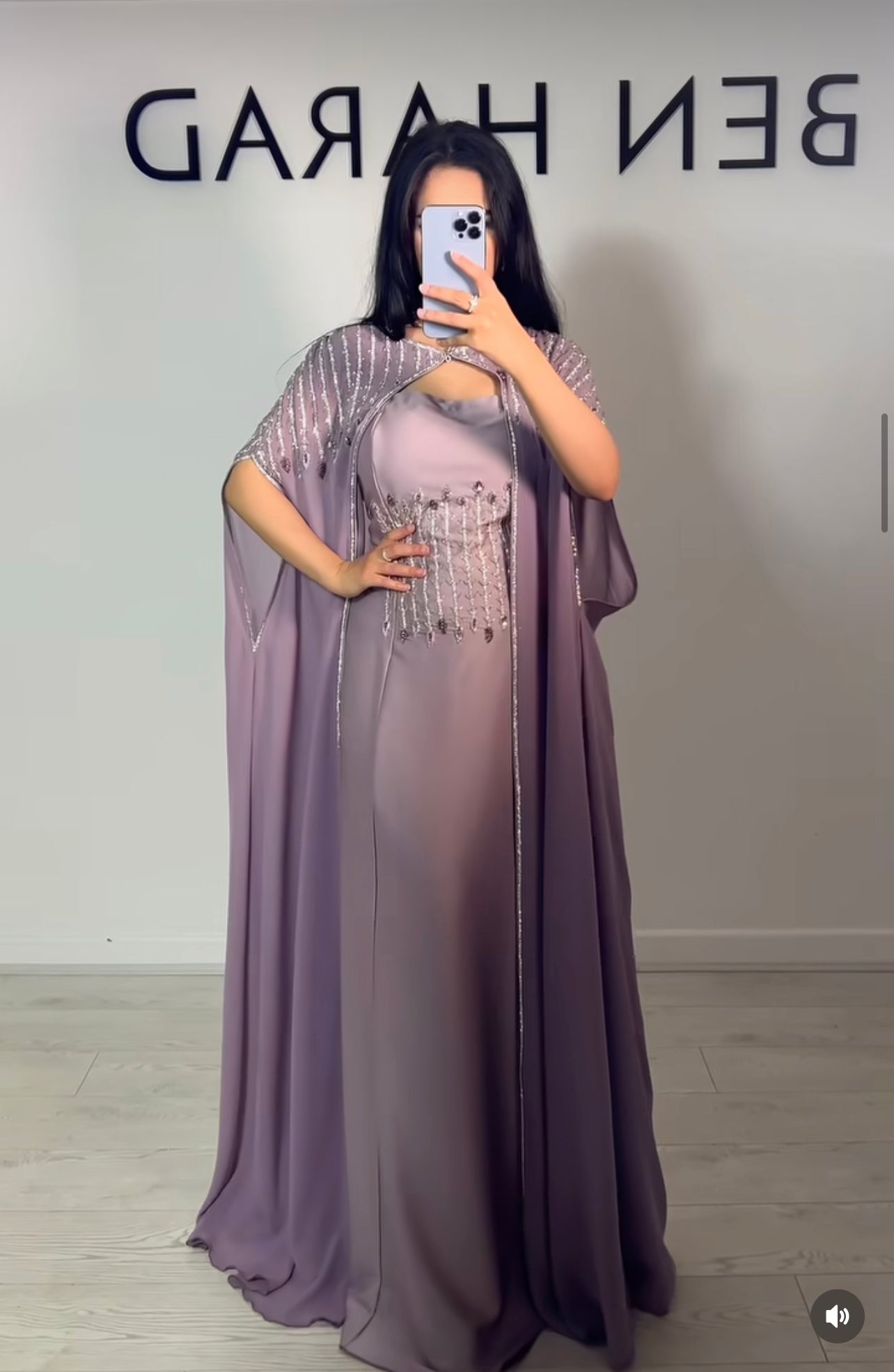 Lilac 2 Piece Caftan