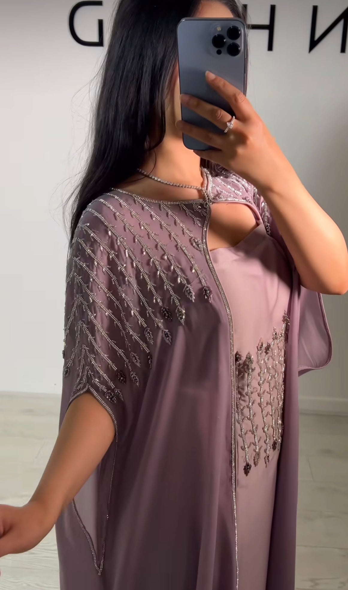 Lilac 2 Piece Caftan