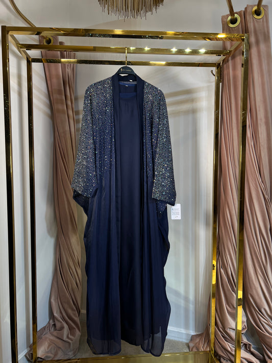 H14 Sheikha Mohra Luxury Abaya